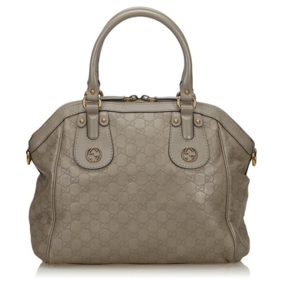Gucci Guccissima Scarlett Leather Hand Bag 357-020425